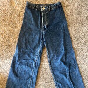 Jesse Kamm Dark Denim Sailor Pants